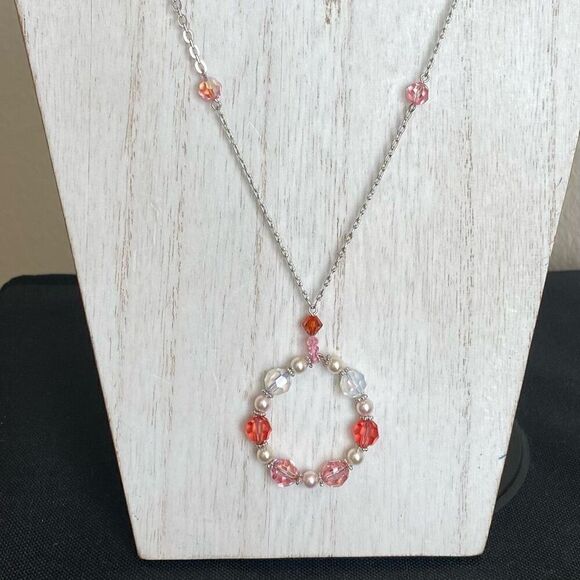 BX# $ 1/2 PRICE $pecial  925 Silver & Crystal Necklace - Picture 3 of 10